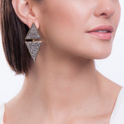 MD485B - SMALL TWO PIECES EARRING - ICONIC