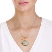 Maria Dolores  MD1526 - DOUBLE CONCH EARRING and NECKLACE - MAREA
