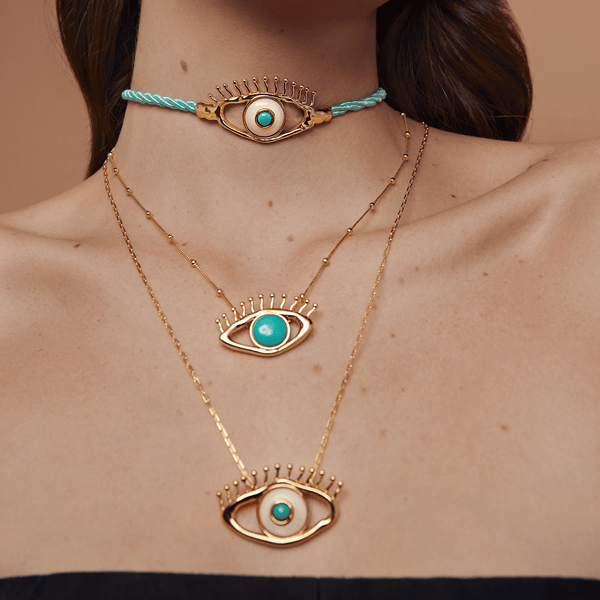 ANNA PRATA OLHO GREGO BRACELET