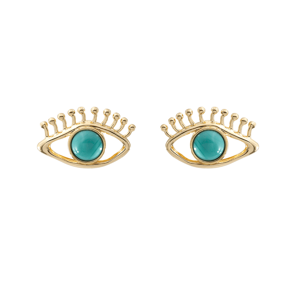 ANNA PRATA-OLHO GREGO EARRING